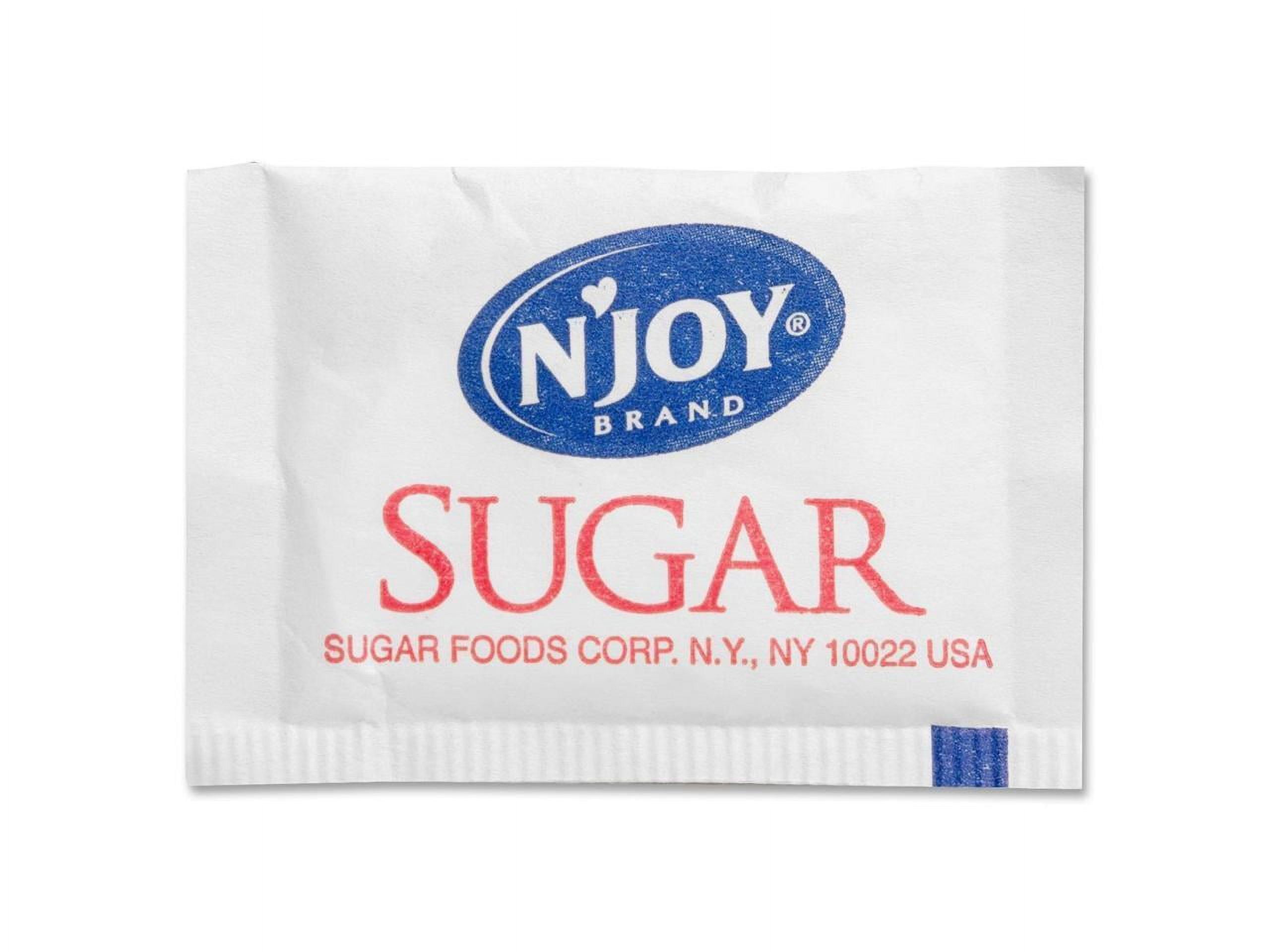 Njoy, SUG72101, N'Joy Sugar Packets, 2000 / Box