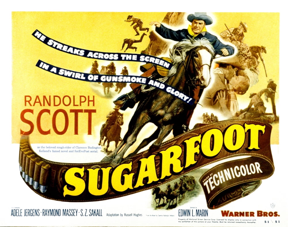 Sugarfoot Canvas Art - (28 x 22)