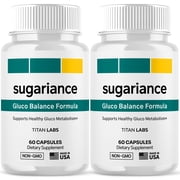 Sugariance Advanced Formula Blood Support Pills for Health and Wellness Capsules 2 Pack