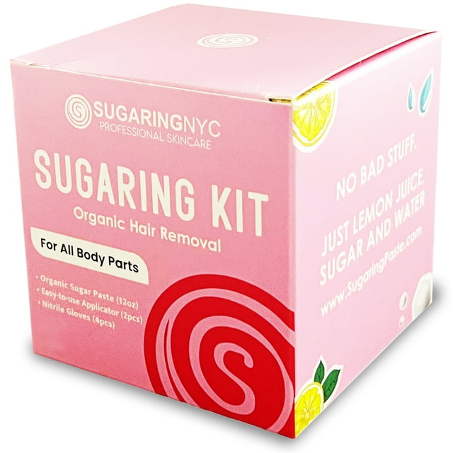 Sugaring Hair Removal Kit by Sugaring NYC Best Waxing Alternative 100