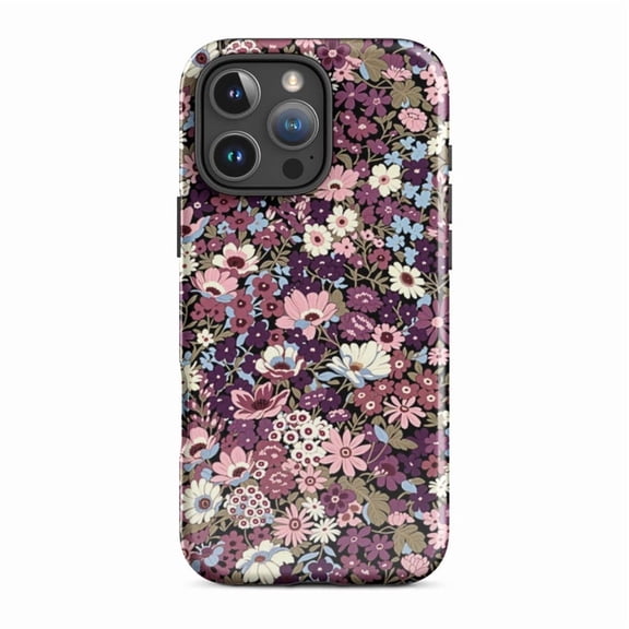 Sugarplum Wildflower Case for iPhone 11 12 13 14 15 16 17 Pro Max Plus