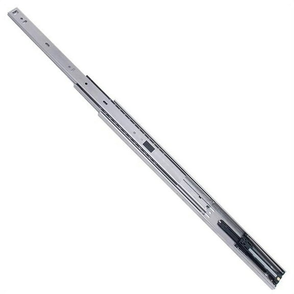 Sugatsune  104 lbs, 20 in. Full Extension Drawer Slide with Soft Close, Stainless Steel