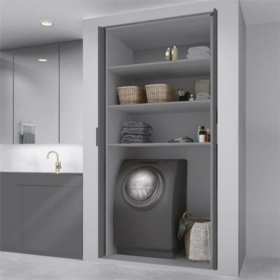 Sugatsune SUALT ST20 D360LL 22 22 in. CL1200 1600 mm Soft-Close Inset Pocket Door System