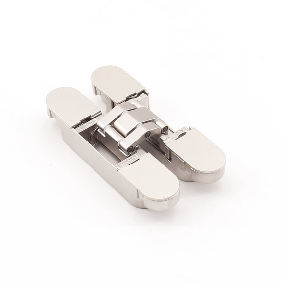 Sugatsune Hes3d-90 Full Inset Invisible Cabinet Door Hinge - Nickel