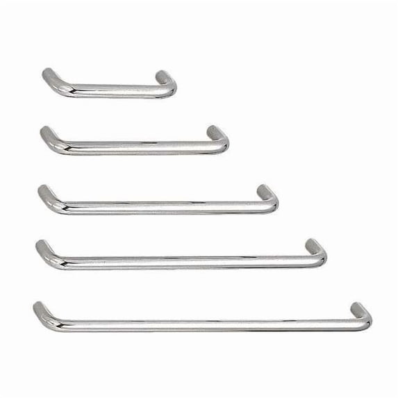 Sugatsune Pull Handle, Satin, Satin, Threaded Holes SWF-650