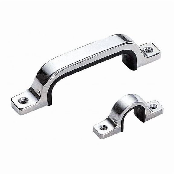 Sugatsune Pull Handle, Polished, Unthr. Through Holes US-160/M