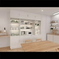 thumbnail image 1 of Sugatsune SUALT ST15 D360M 19 19 in. Inset Pocket Door System - Soft-Close - Nickel, 1 of 1