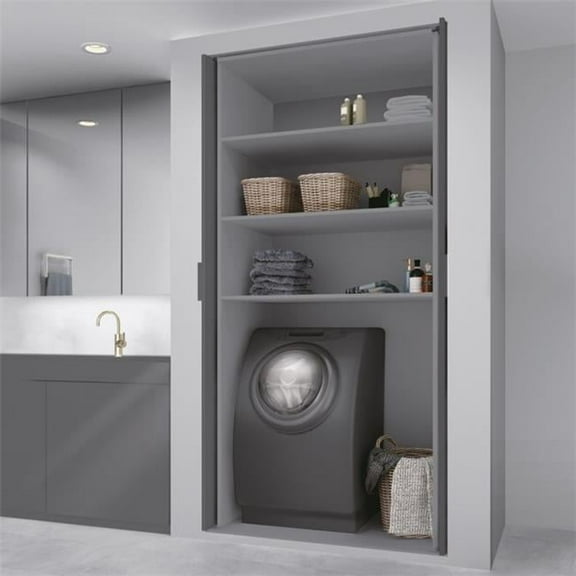 Sugatsune SUALT ST20 D360M 22 22 in. Soft-Close Inset Pocket Door System - 700-900 mm