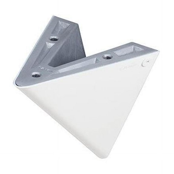 Sugatsune SUBK TR100WT Triangle Bracket - White - 180 lbs