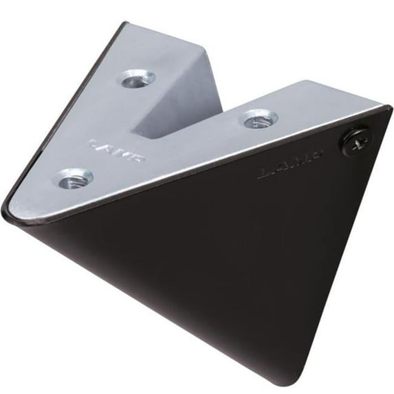 Sugatsune SUBK TR60BL Triangle Bracket, Black - 90 lbs