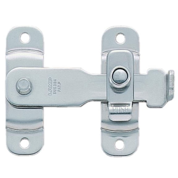 Sugatsune SUBLL60 63 lbs Spring Loaded Bar Latch, Poly Stainless Steel