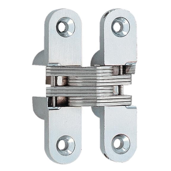 Sugatsune SUR100 Concealed Mortise Hinge, Stainless Steel - 20 x 100 mm