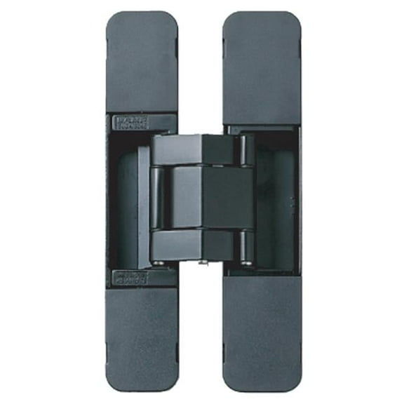 Sugatsune SUSHES3D 120 BL Hinge-Concealed 3Way Adjustable Drive Invisible Hinge, Black - 29 mm