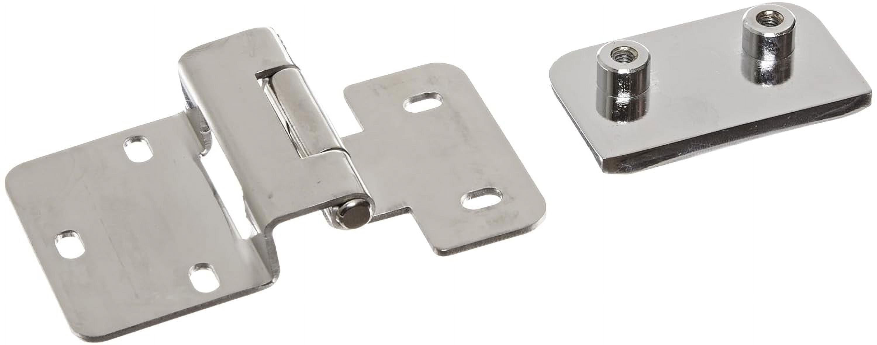Sugatsune XL-GH03-48-8CR Stainless Steel 304 Half Overlay Inset Glass ...