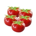 thumbnail image 1 of Sugeryy 5Pcs Artificial Tomatoes Simulation Fake Vegetable Photo Props Home Decoration;5Pcs Artificial Tomatoes Simulation Fake Veg, 1 of 6