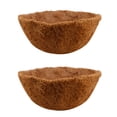 thumbnail image 1 of Sugeryy Coco Fiber Replacement Flowerpot Basket Liner Coconut Hanging Jar Lining For Home Furnishings 2pcs 20-40cm, 1 of 5