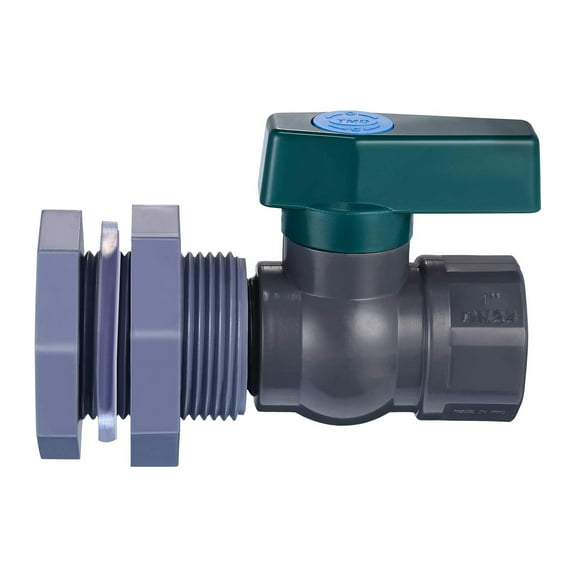 Sugeryy Gardening Supplies Fitting Faucet Kit Outdoors Bucket Spigot 3/4 Inch For Water Tanks Aquariums Tubs Bulkhead Barrel