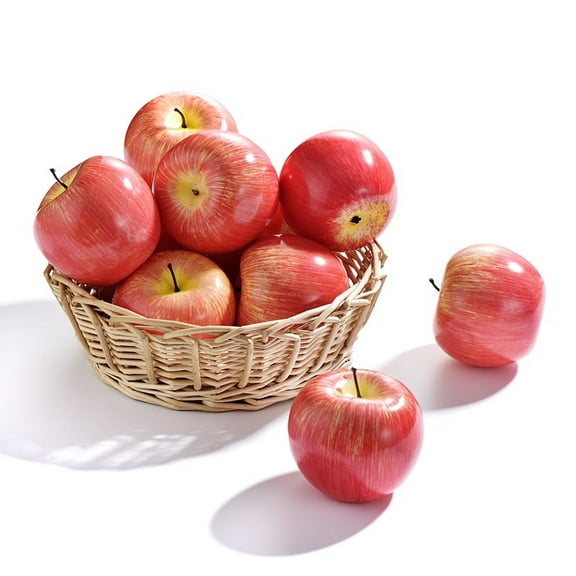 Sugeryy Simulation Apple Home Kitchen Hotel Decoration Ornaments Fake Fruit