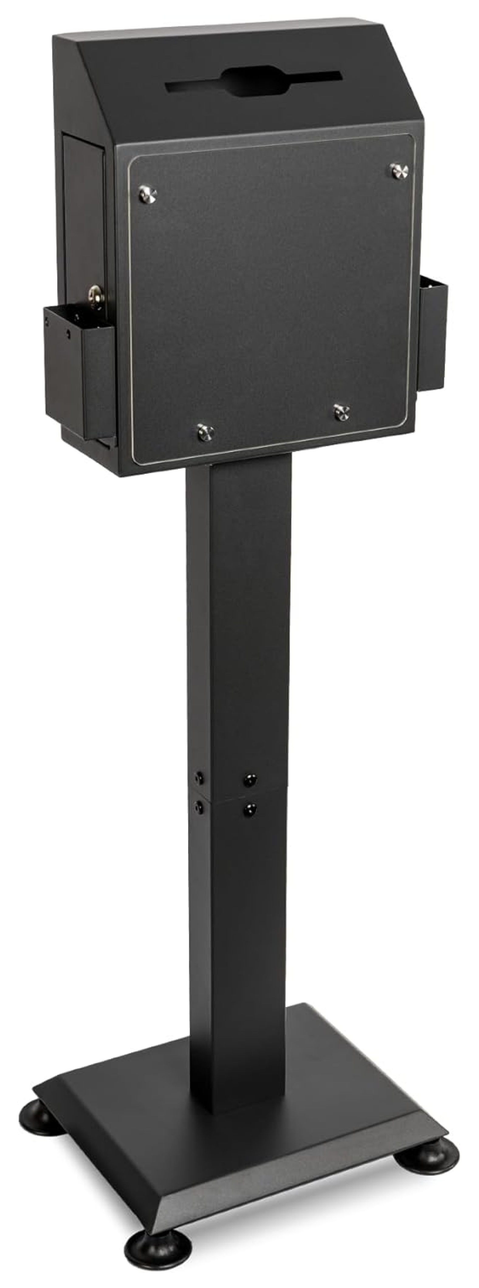 Suggestion Box with Stand, Floor Standing Offering Box, Upgraded Heavy