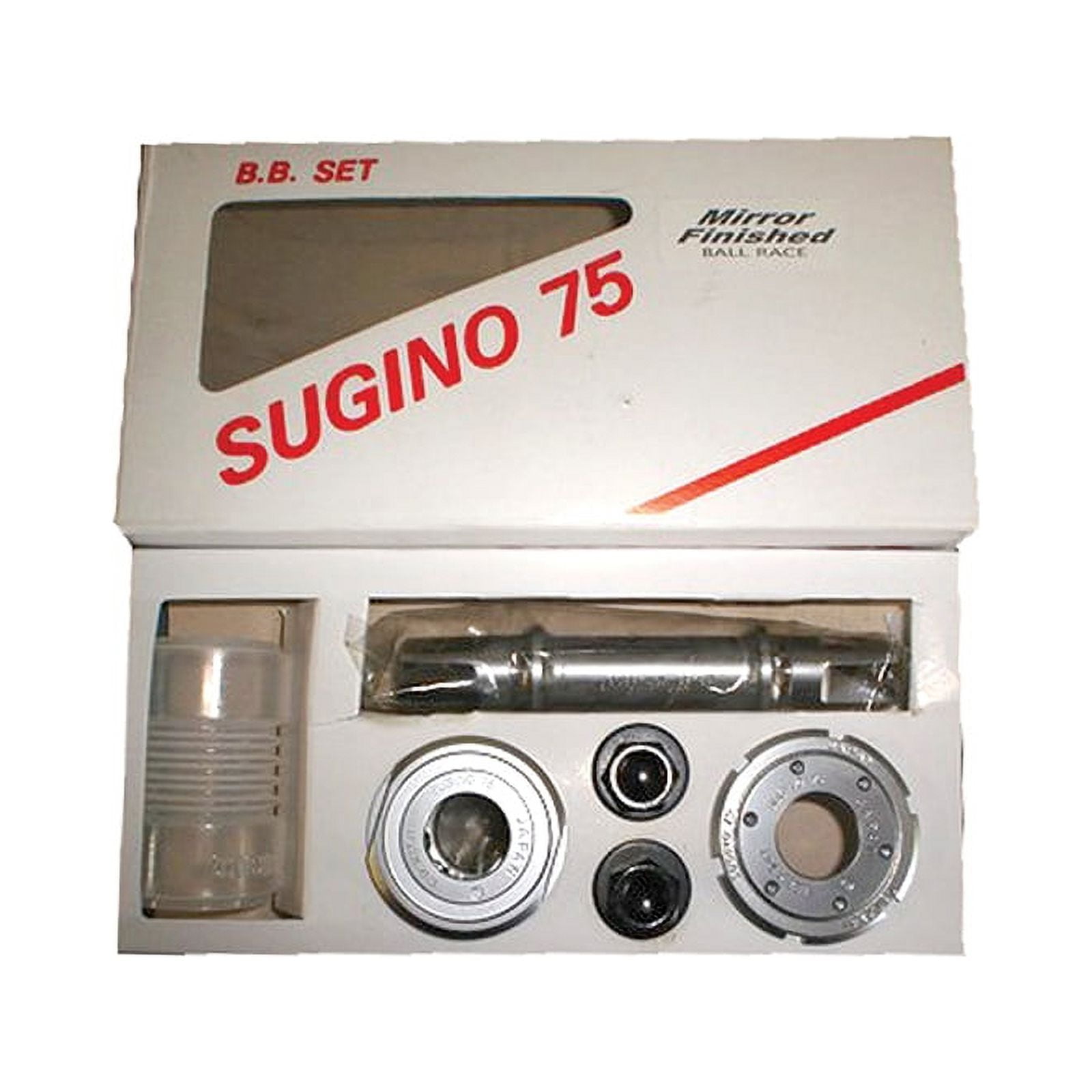 Sugino 75 NJS Track Crank Bottom Bracket 68x109mm English Sugino 75 NJS Track Crank Bottom Bracket 68x109mm English