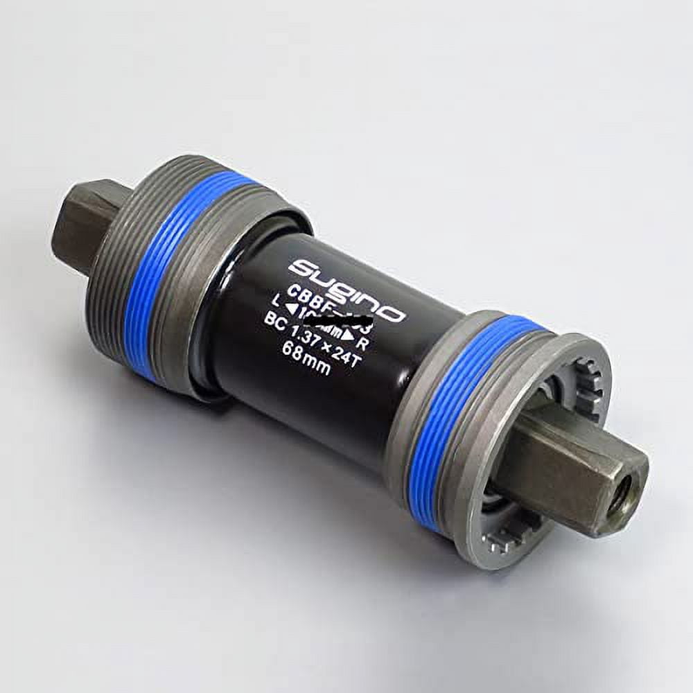 Sugino CBBF-103 Bottom Bracket - JIS Square Taper, 68 X 110 Mm, BSA Threaded, Steel Cups & CrMo Spindle