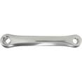 thumbnail image 1 of Sugino MS Square Taper Left Crank Arm: Silver 165mm Diamond Orientation, 1 of 1