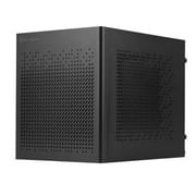 هيكل مكعب Sugo 16 Mini-ITX مع جميع الإنشاءات الفولاذية، أسود