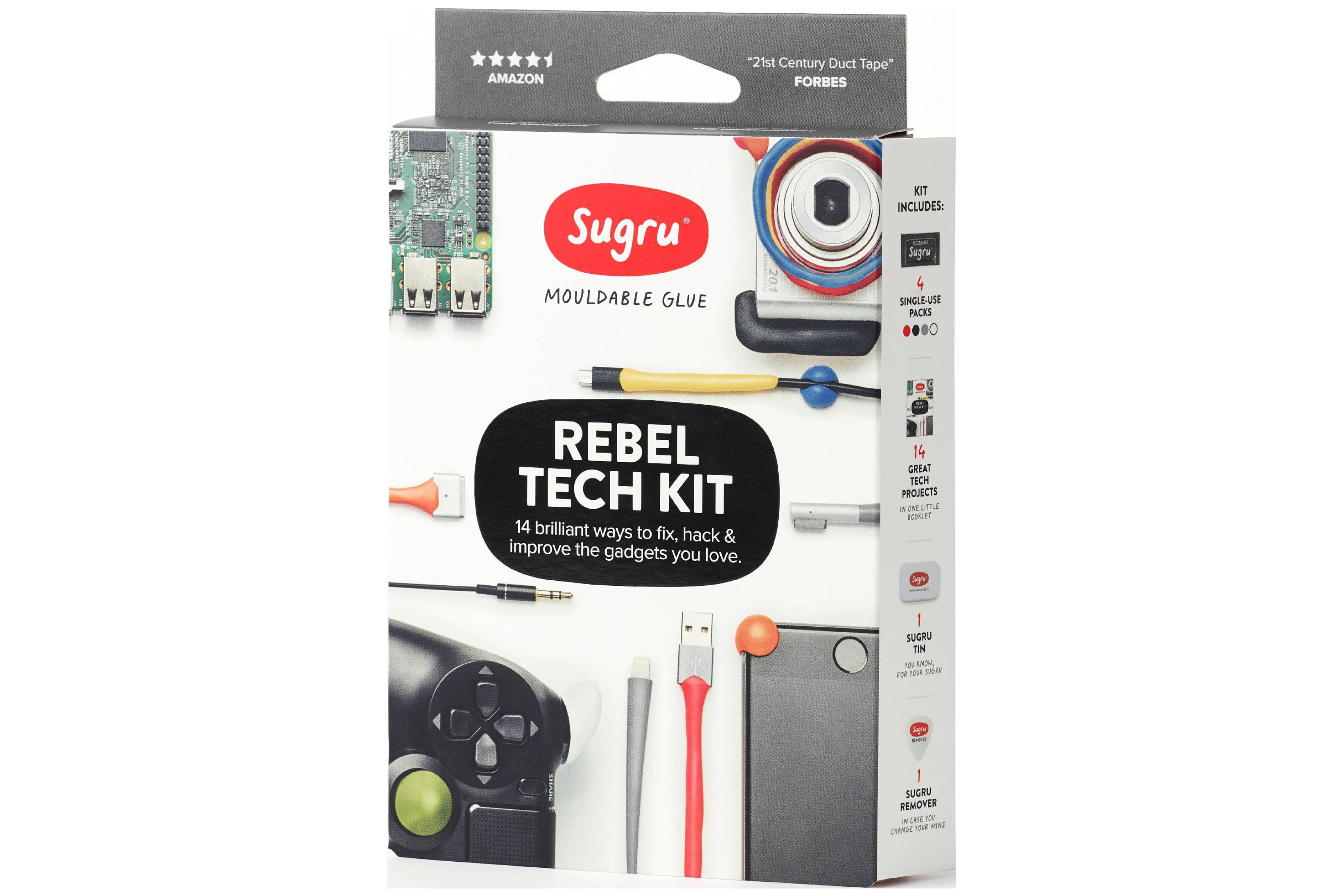 Sugru Mouldable Glue - Original Formula - Rebel Tech Kit 