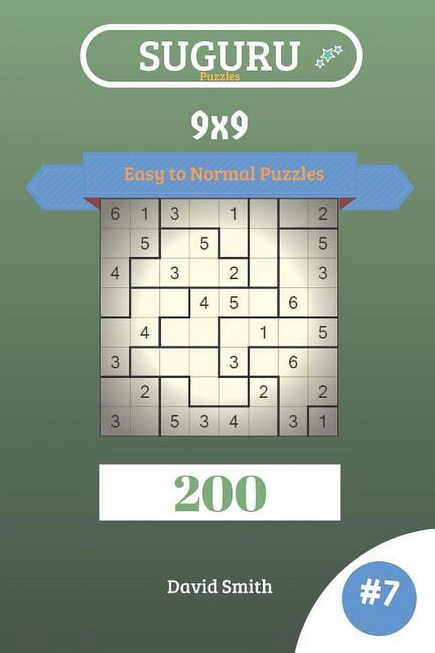 Suguru Puzzles: Suguru Puzzles - 200 Easy to Normal Puzzles 9x9 Vol.7 ...
