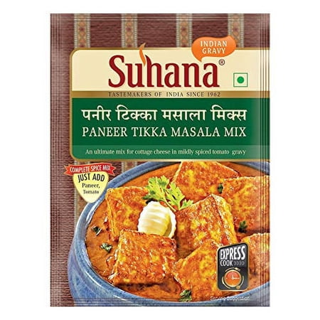 Suhana Paneer Tikka Masala 50G Pouch | Spice Mix | Easy To Cook | Pack Of 8