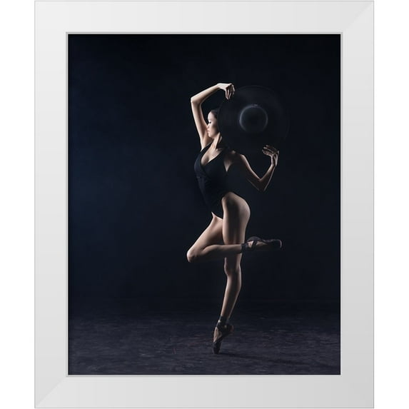 Suhardjo, Lisdiyanto 12x14 White Modern Wood Framed Museum Art Print Titled - Untitled