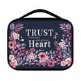 thumbnail image 1 of Suhoaziia Bible Bags and Totes for Women Bible Accessories Polyester Portable Aesthetic Flower Bible Protective Bag with Zippered Pocket, 1 of 7