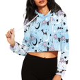 thumbnail image 1 of Suhoaziia Casual Hoodies for Women Pullover Novelty Hoodie Sweatshirt Athletic Printed Graphic Halloween Bat Polka Dots Outfit Size 5XL Lightweight Drop Shoulders Spring Clothing, 1 of 6