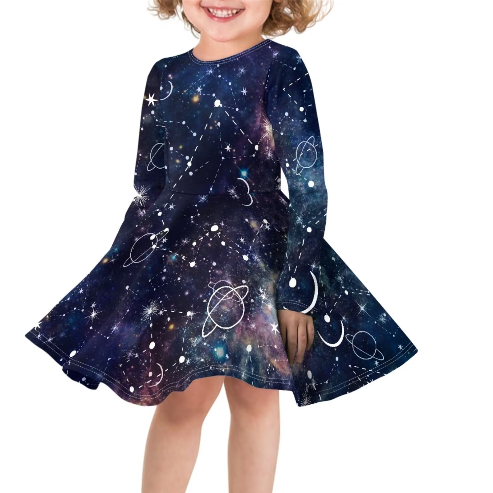 KIDS LAYERED DRESS 12-14 COMING DOWN FROM COSMOS main image 1