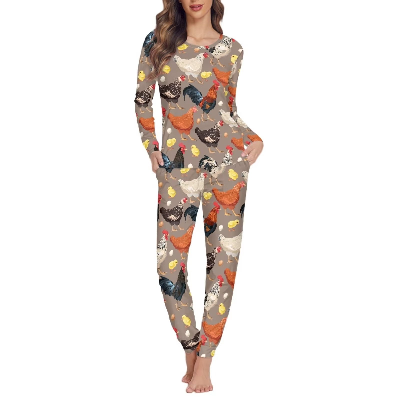 Adult outlet chicken pajamas