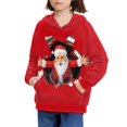 thumbnail image 1 of Suhoaziia Novelty Hoodies for Boys 11-13 3D Christmas Santa Claus Graphic Sweatshirt Soft Durable Pullover Trendy Lightweight Outdoor Activities Streetwear for Child, 1 of 4