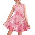 thumbnail image 1 of Suhoaziia Princess Dress Up for Girls Adorable Swing Midi T-Shirt Dress Minimalism Lightweight Princess Dress,Pink Cherry Blossoms Swing Midi T-Shirt Dress Size 11-12 Year Old, 1 of 6