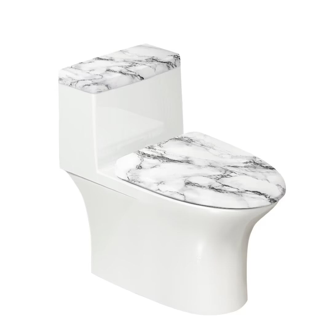 Suhoaziia Toilet Lid Covers for Bathroom Elongated Stain Resistant
