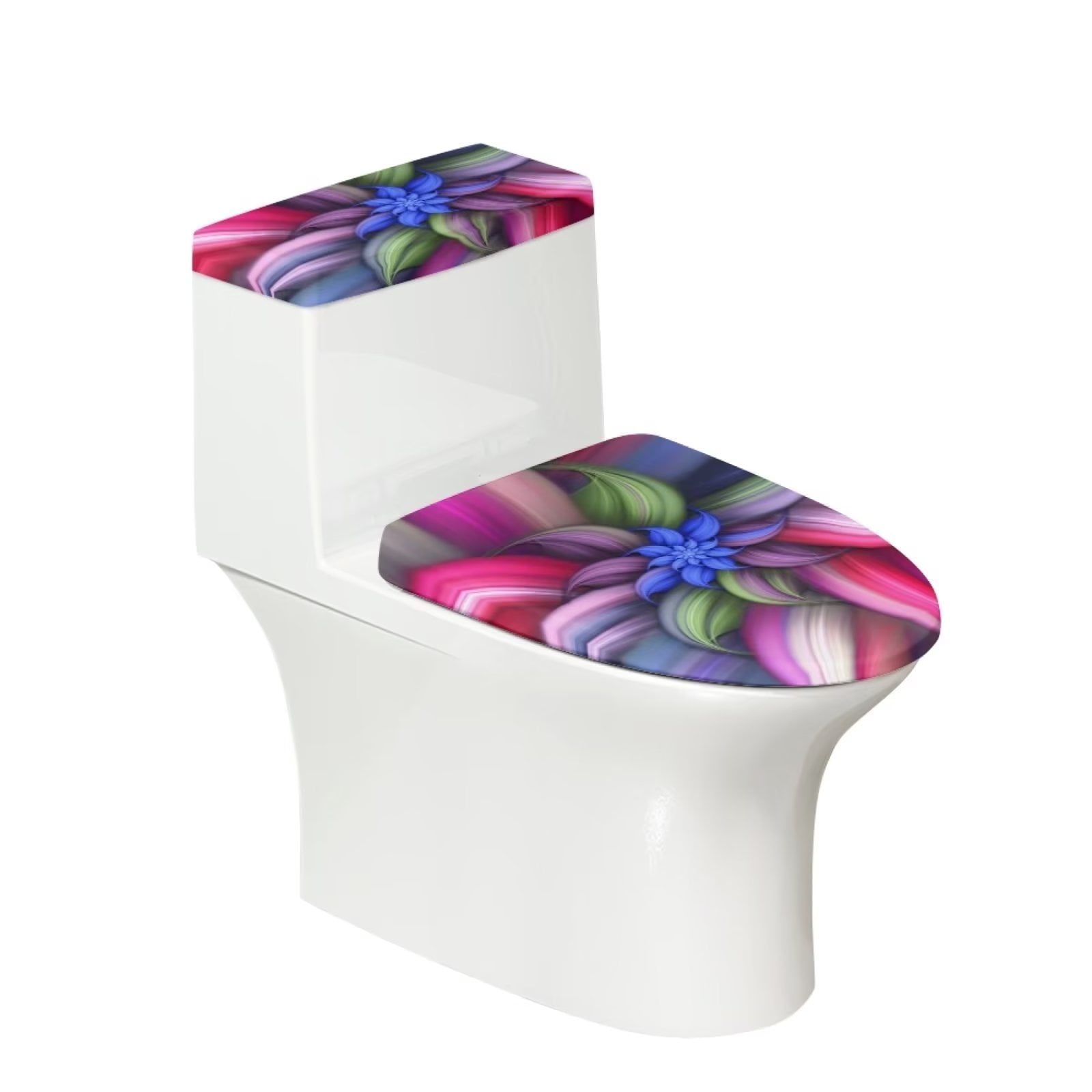 Suhoaziia Toilet Lid Covers for Bathroom Standard Stain Resistant ...