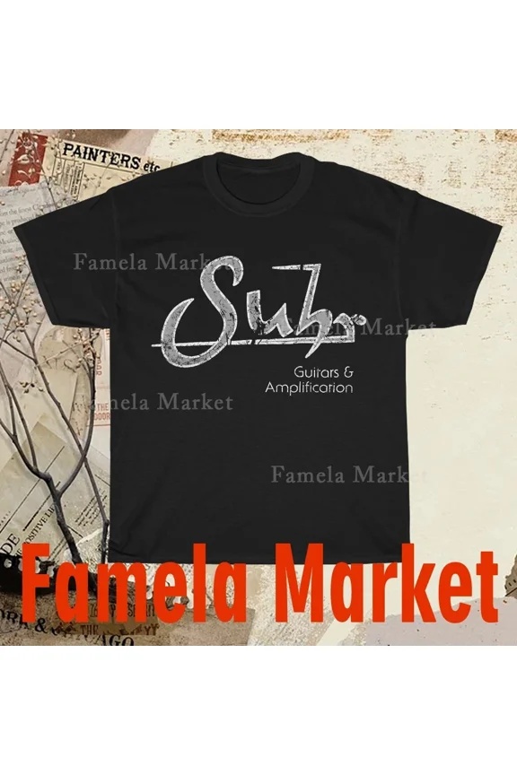 Suhr Guitar Music Logo TEE T-Shirt Funny American Size S to 5XL T-Shirt