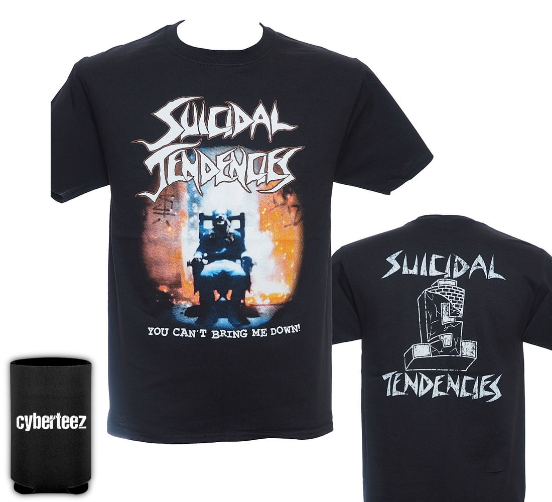 suicidal tendencies tシャツ 4xl Suicidal Tendencies Official FlipSkull T-Shirt with Sticker