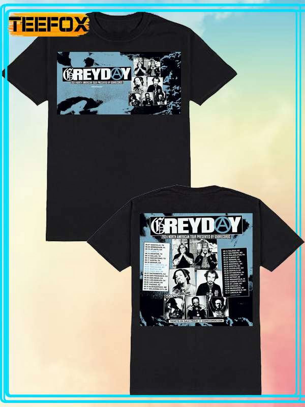 Greyday 2024, Greyday 2023 Tshirt, Suicideboy 2023 Tour G59 Merch
