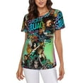 thumbnail image 1 of Suicide Harley Quinn Squad Women's T Shirts Round Neck Short-Sleeve Soft T-Shirt Summer Casual Tee Tops 3D Printing Tee Shirt, 1 of 6