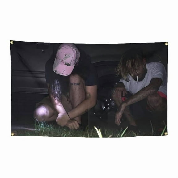 Suicide Music Theme Hip Hop BoysPoster Tapestry Rap Music Style Music Wall Bedroom UniversityDormitory Poster Decoration