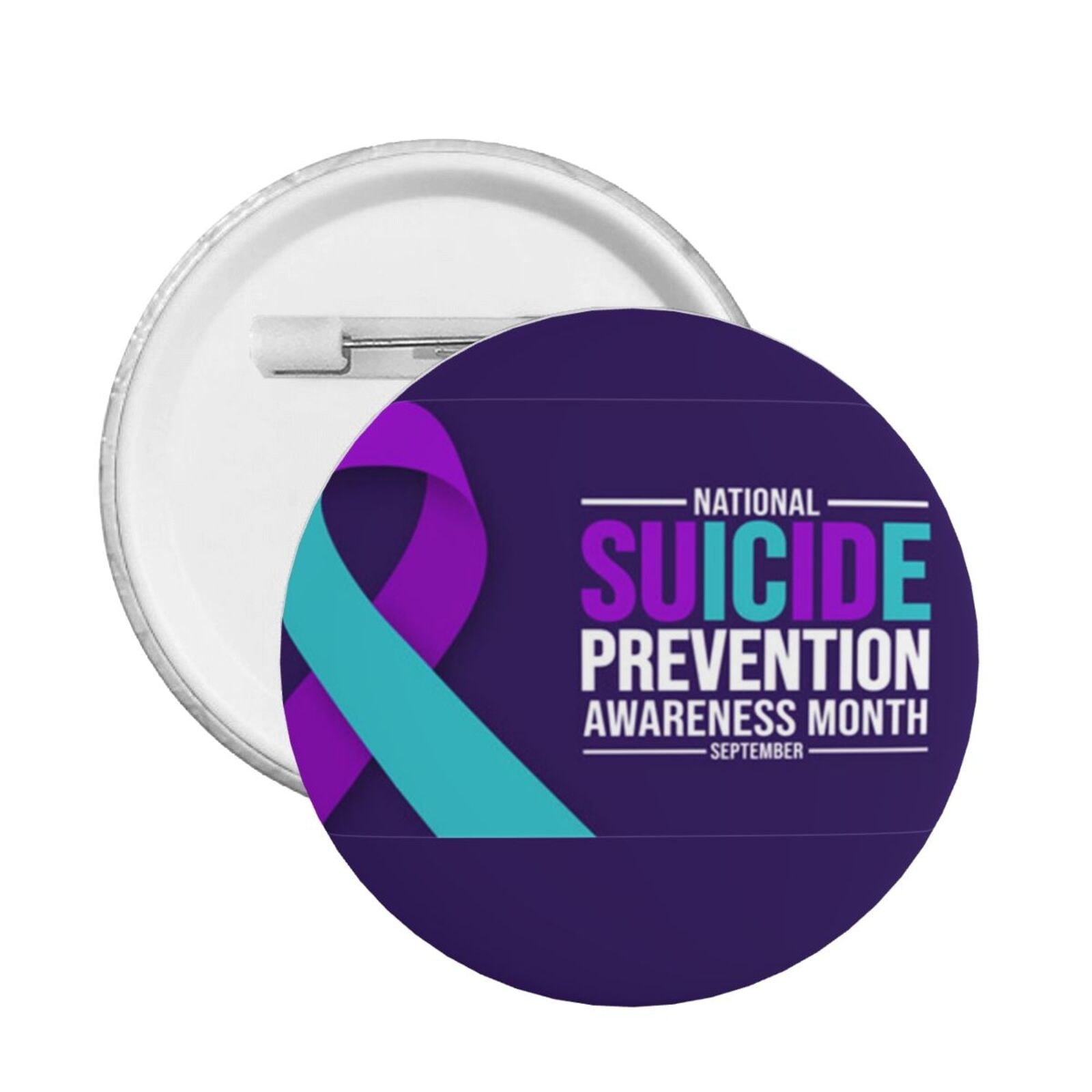 Spilla Nastrino Giallo Per La Prevenzione Del Suicidio - Supporto E Sensibilizzazione