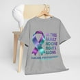 thumbnail image 1 of Suicide Prevention Awareness Month Teal Ribbon T-Shirt ID-0628-DUXW, 1 of 7