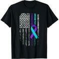 thumbnail image 1 of Suicide Prevention Awareness Ribbon Support T-Shirt, 1 of 4