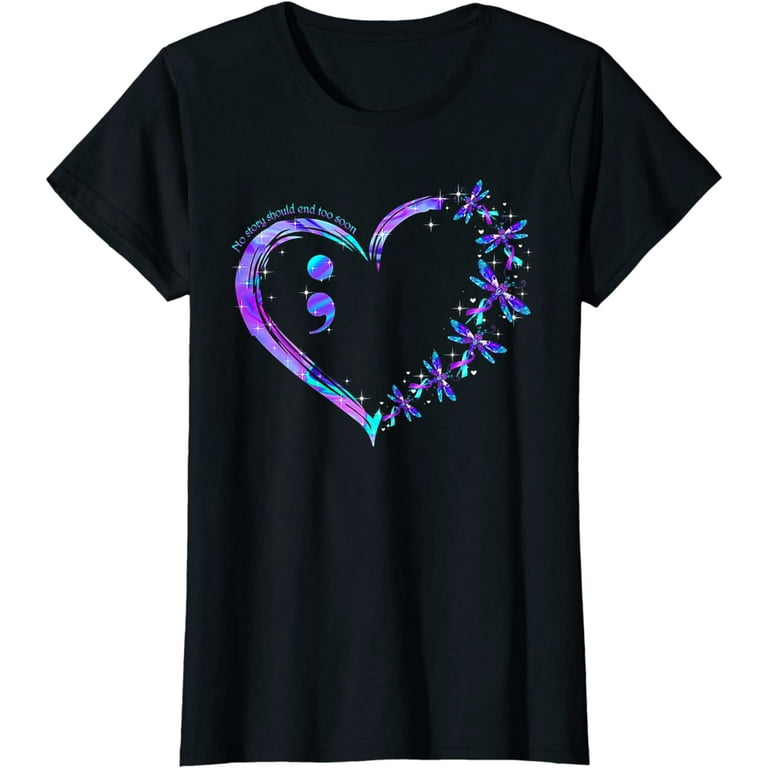 No Story Should End Too Soon Suicide Awareness Tshirt No Story Should End Too Soon Suicide Awareness Tshirt