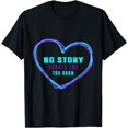 thumbnail image 1 of Suicide Prevention No Story Should End Teal & Purple Ribbon T-Shirt, 1 of 4
