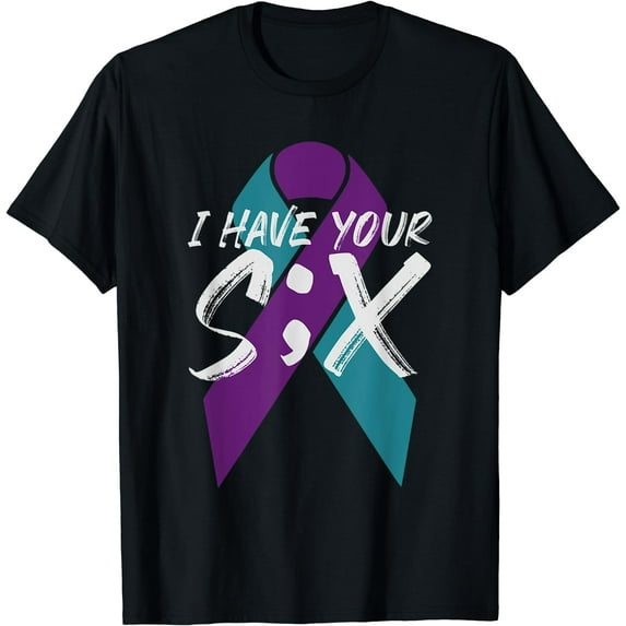 Suicide Semicolon Six Gift T-Shirt